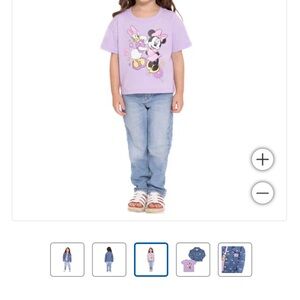 Purple Disney Minnie and Daisy T-Shirt
